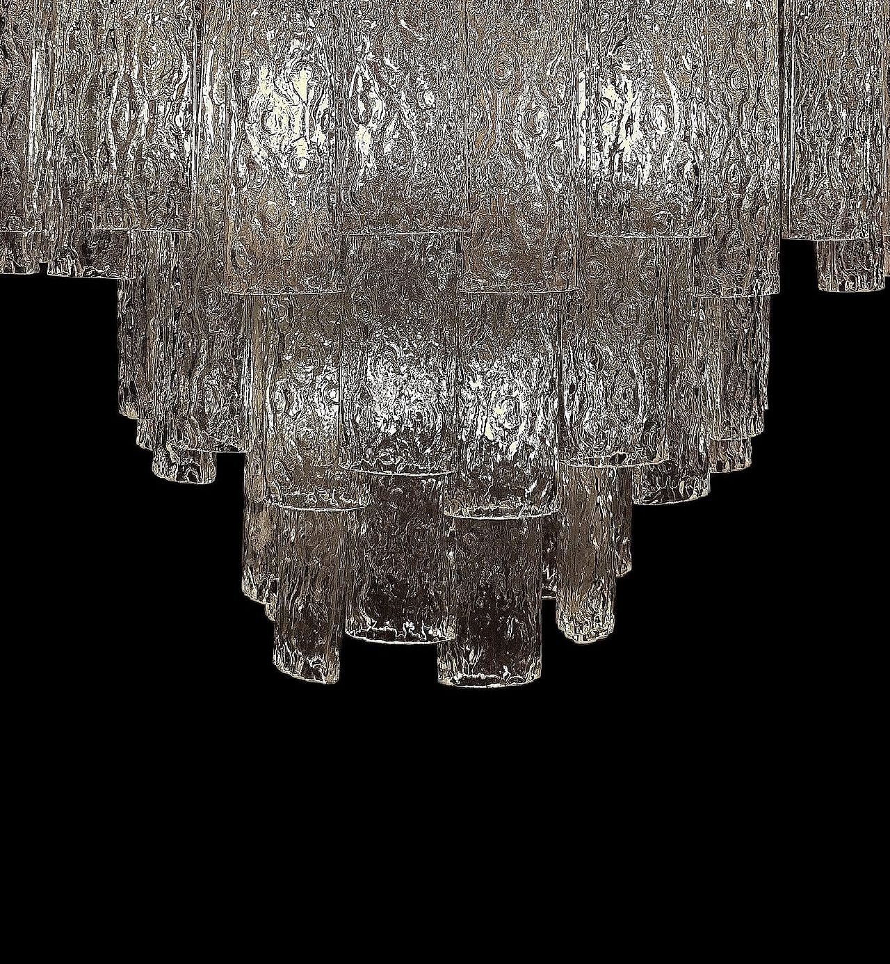 Murano blown glass chandelier by Toni Zuccheri, 1970s 34