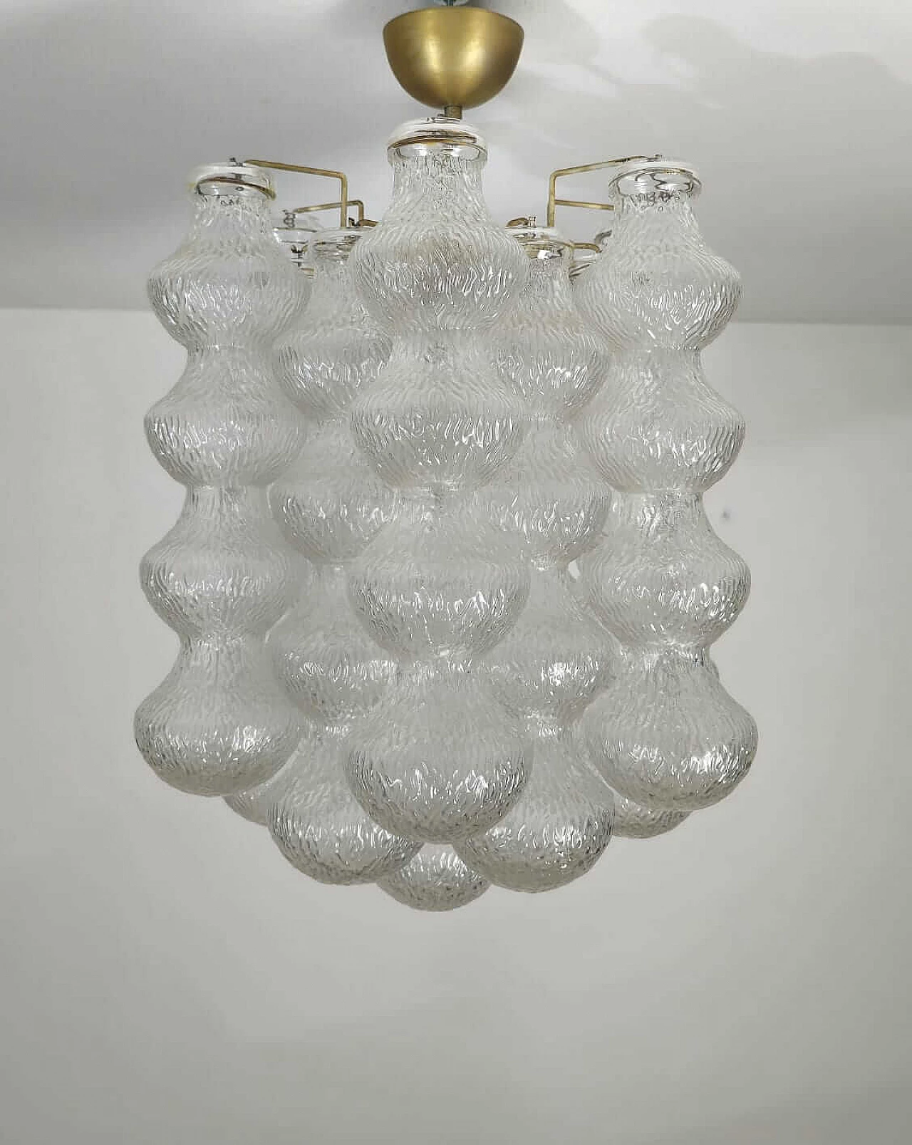 Murano glass chandelier by Seguso, 1960s 1