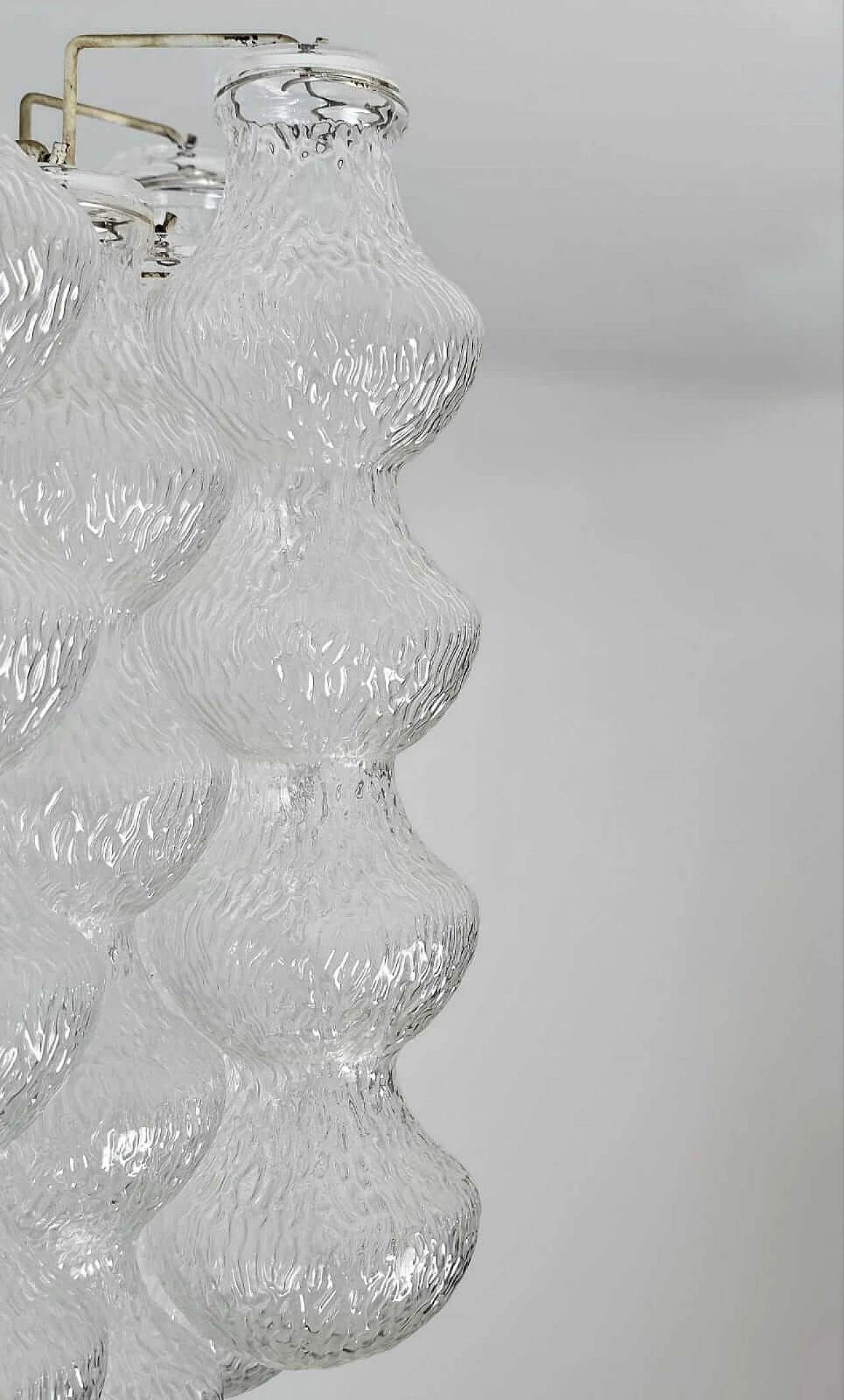 Murano glass chandelier by Seguso, 1960s 10