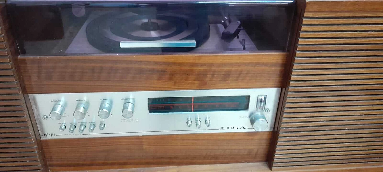 Wooden stereo cabinet, 1970s 2