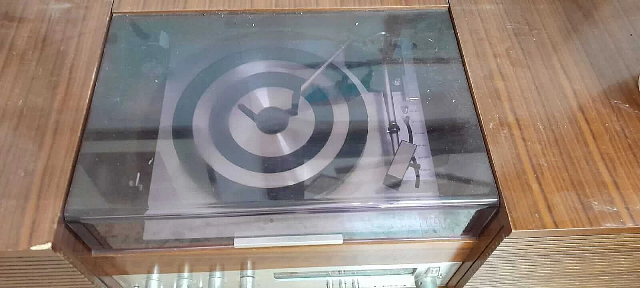 Wooden stereo cabinet, 1970s 3