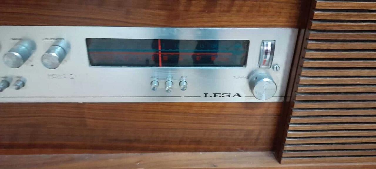 Wooden stereo cabinet, 1970s 4