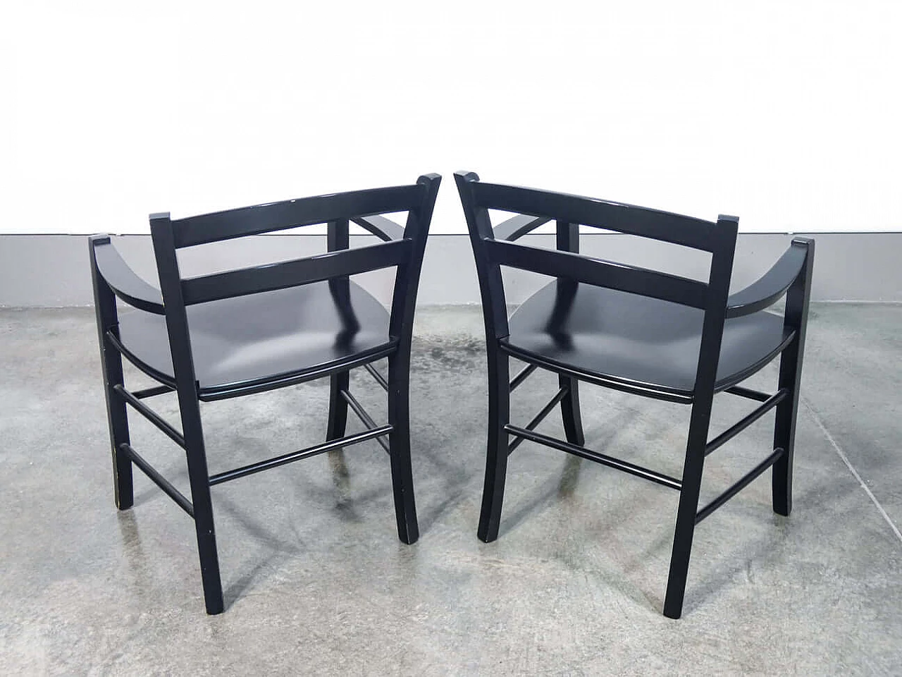 8 Marocca chairs by Vico Magistretti for De Padova, 1990s 8