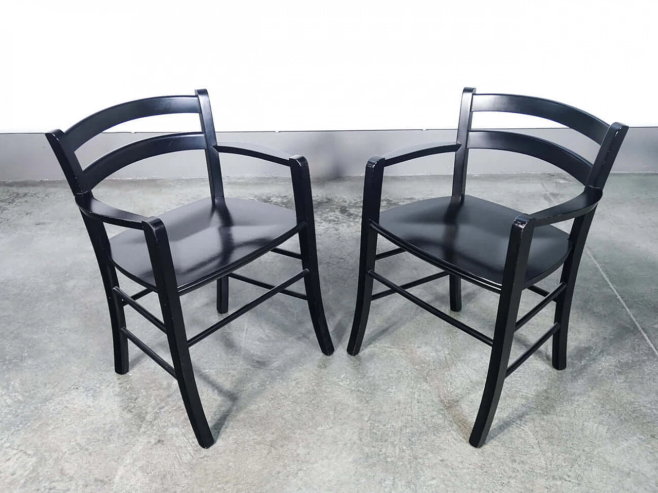 8 Marocca chairs by Vico Magistretti for De Padova, 1990s 11