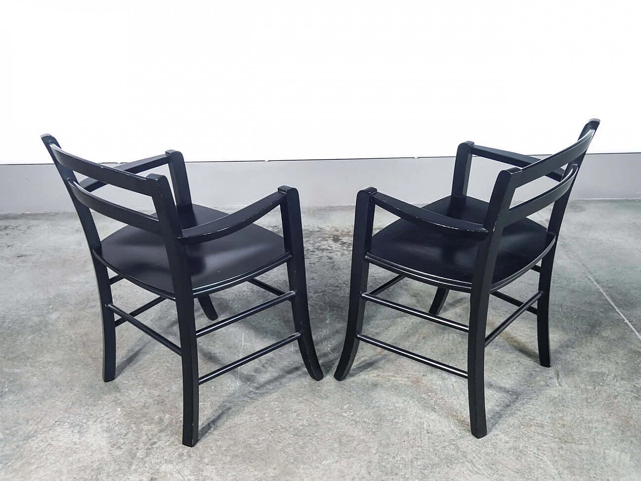 8 Marocca chairs by Vico Magistretti for De Padova, 1990s 14