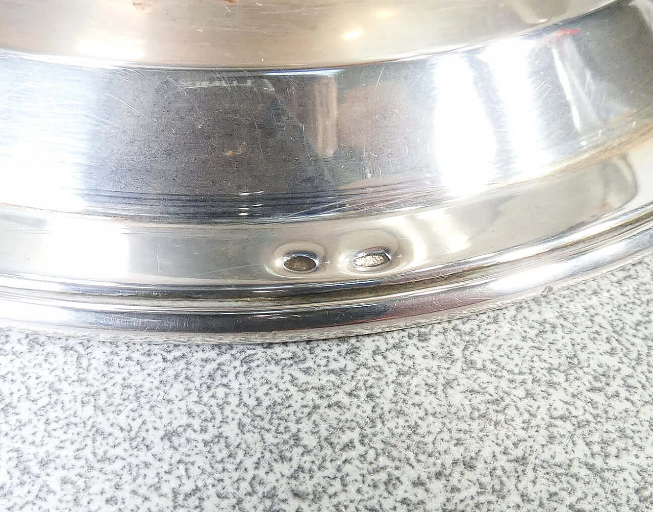 Vaso in vetro soffiato con decorazioni in argento, inizio '900 8