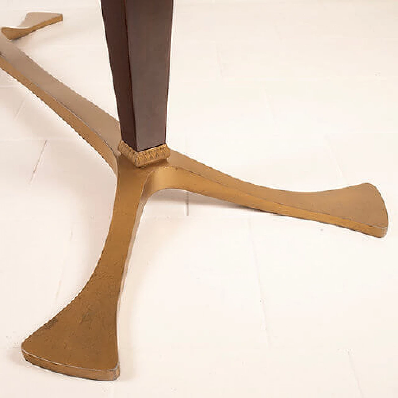 Mahogany feather table by Fulvio Brembilla for RB Design, 1950s 11