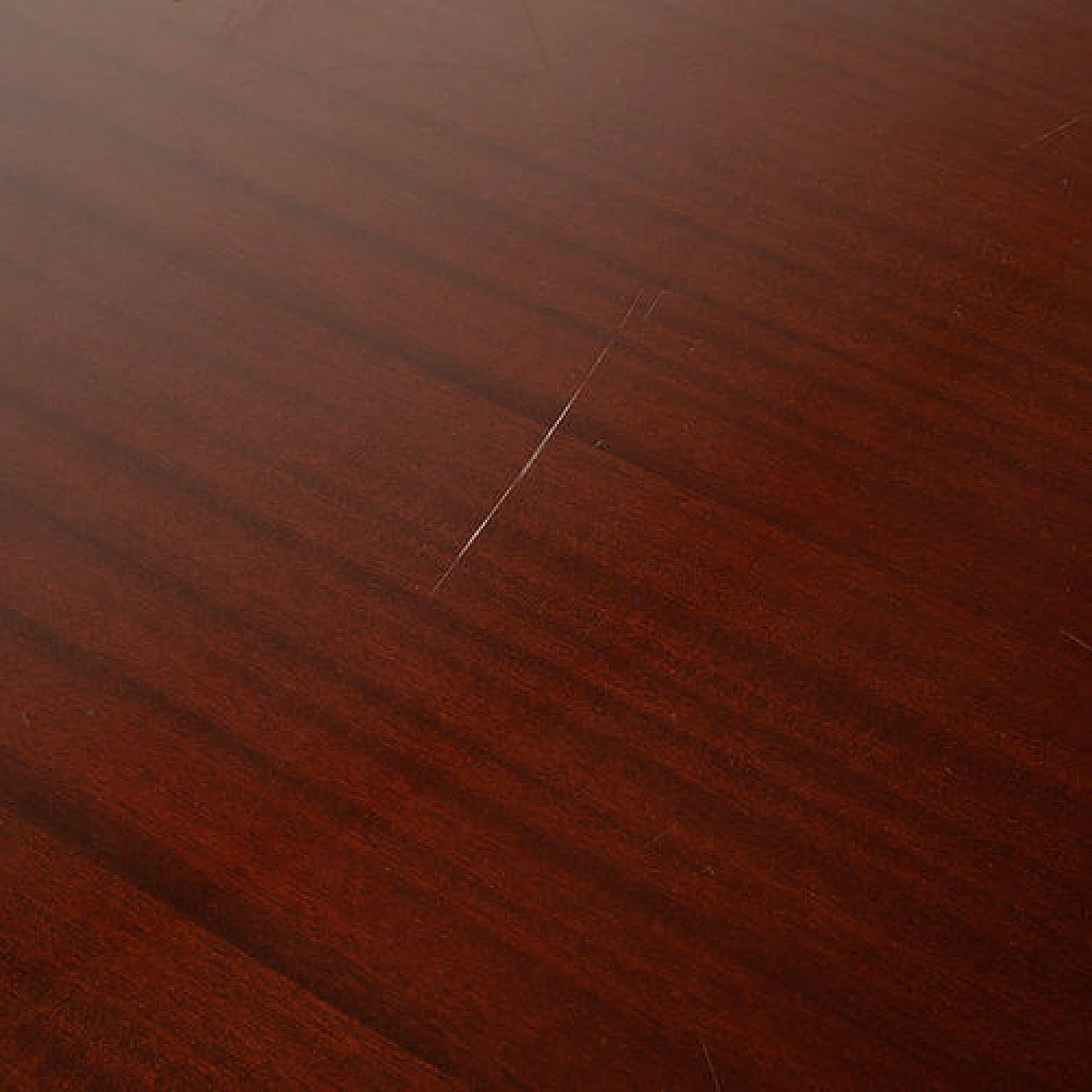 Tavolo in piuma di mogano di Fulvio Brembilla per RB Design, anni '50 13