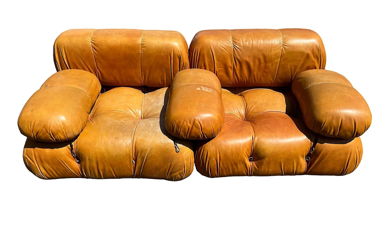 Camaleonda two-module sofa by Mario Bellini for C&B Italia, 1970s 3