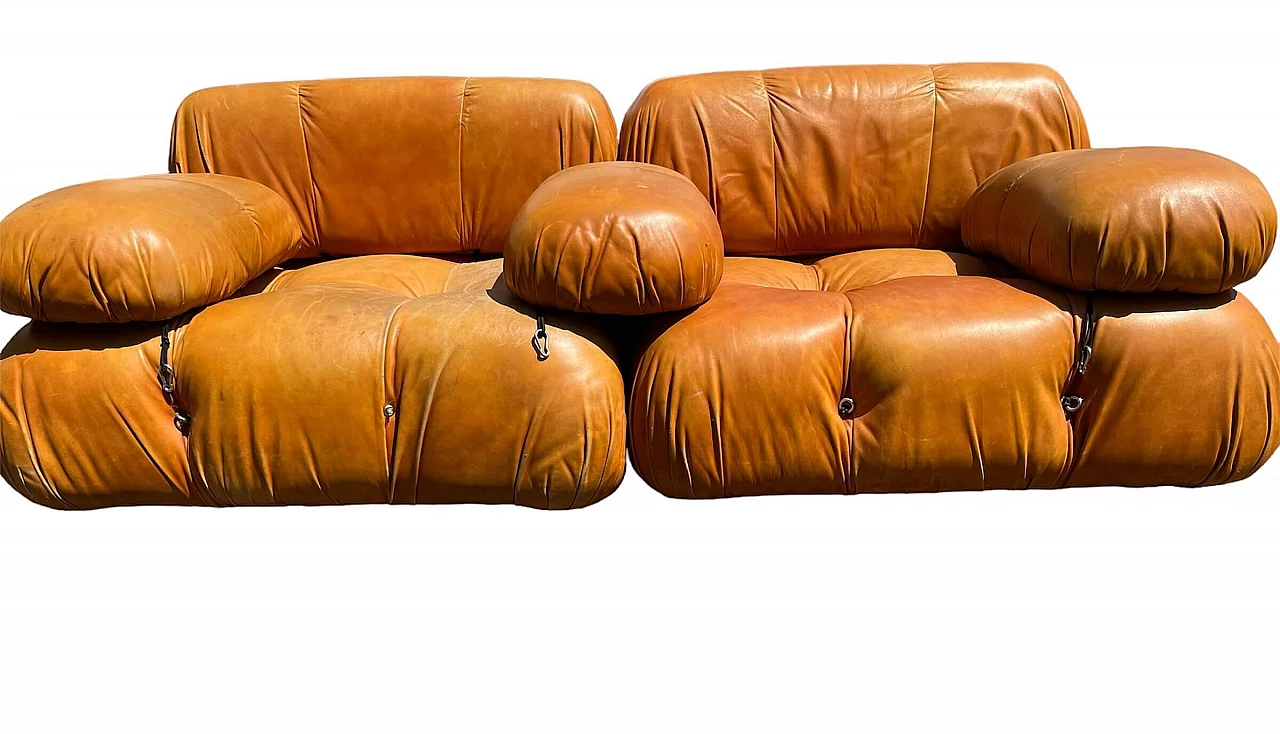 Camaleonda two-module sofa by Mario Bellini for C&B Italia, 1970s 4