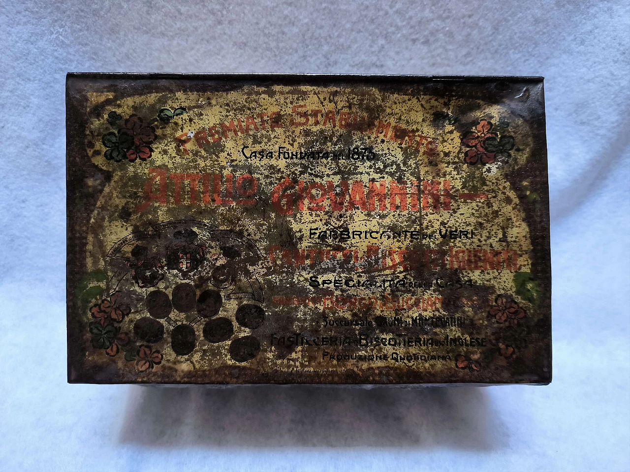 100 Scatole pubblicitarie in latta litografate XX sec 4