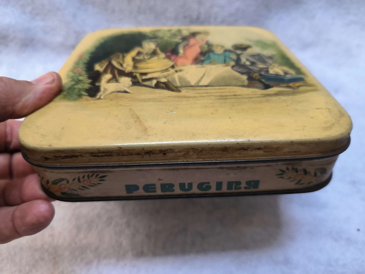 100 Scatole pubblicitarie in latta litografate XX sec 36
