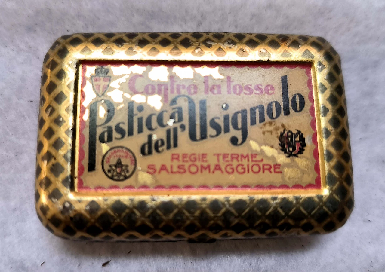 100 Scatole pubblicitarie in latta litografate XX sec 65