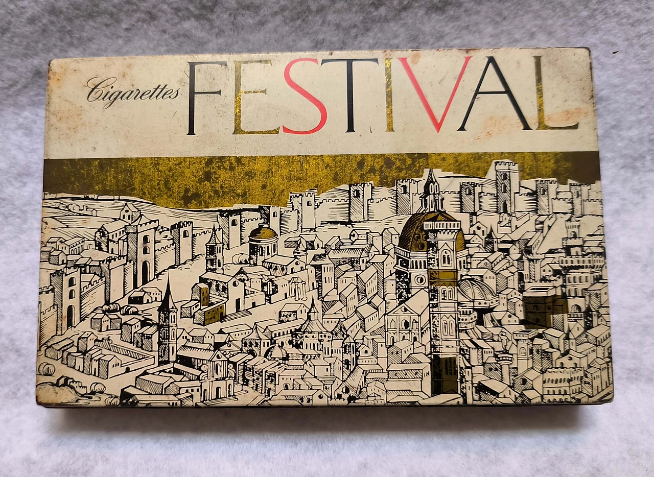 100 Scatole pubblicitarie in latta litografate XX sec 82