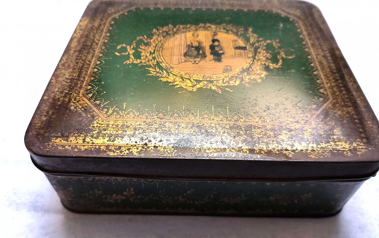 100 Scatole pubblicitarie in latta litografate XX sec 83