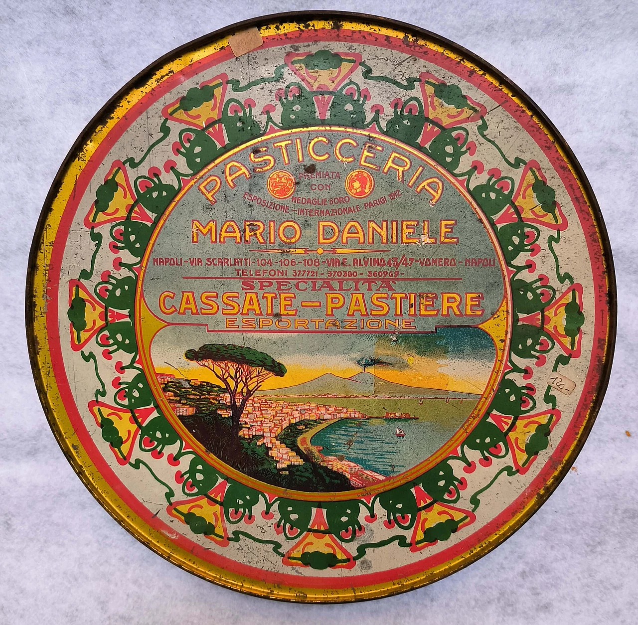 100 Scatole pubblicitarie in latta litografate XX sec 91