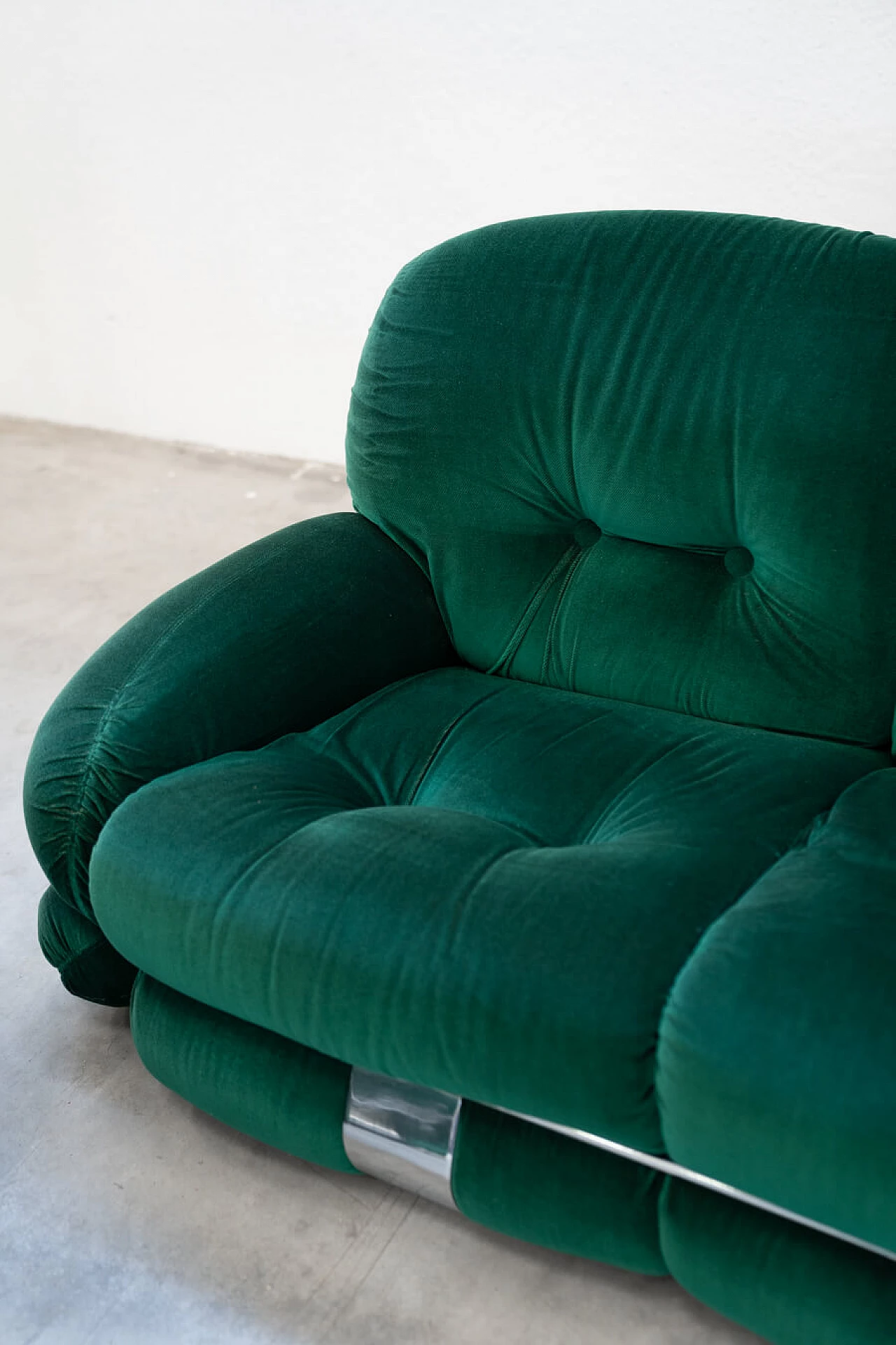 Coppia di poltrone e divano a tre posti Okay di Adriano Piazzesi per 3D, anni '70 16