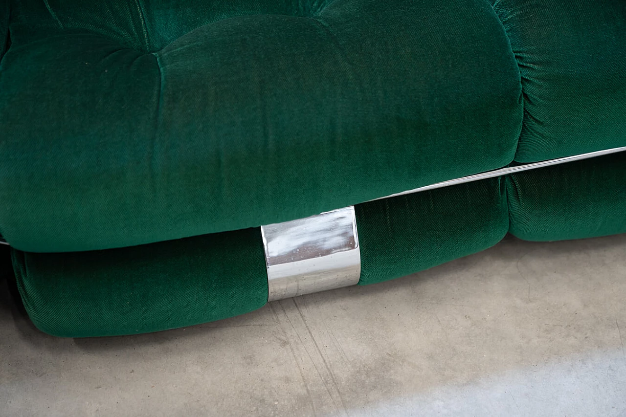 Coppia di poltrone e divano a tre posti Okay di Adriano Piazzesi per 3D, anni '70 17
