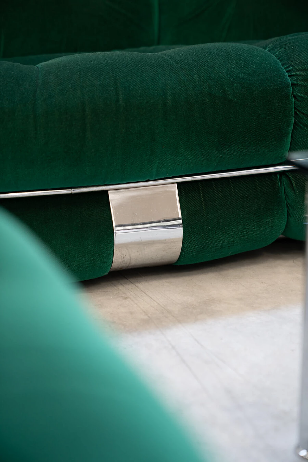 Coppia di poltrone e divano a tre posti Okay di Adriano Piazzesi per 3D, anni '70 21
