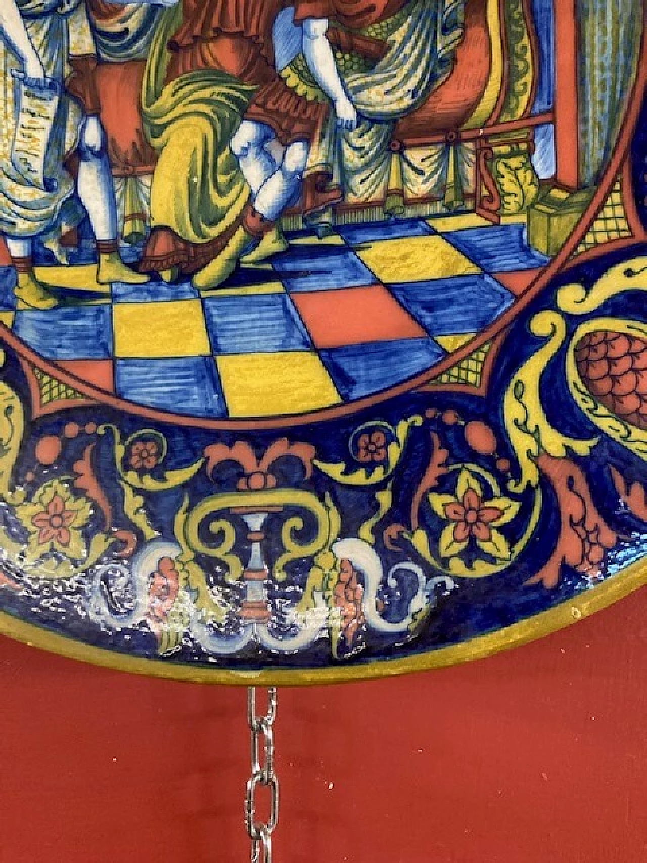 Piatto a Lustro Gualdo Tadino di Rubboli, primo '900 8