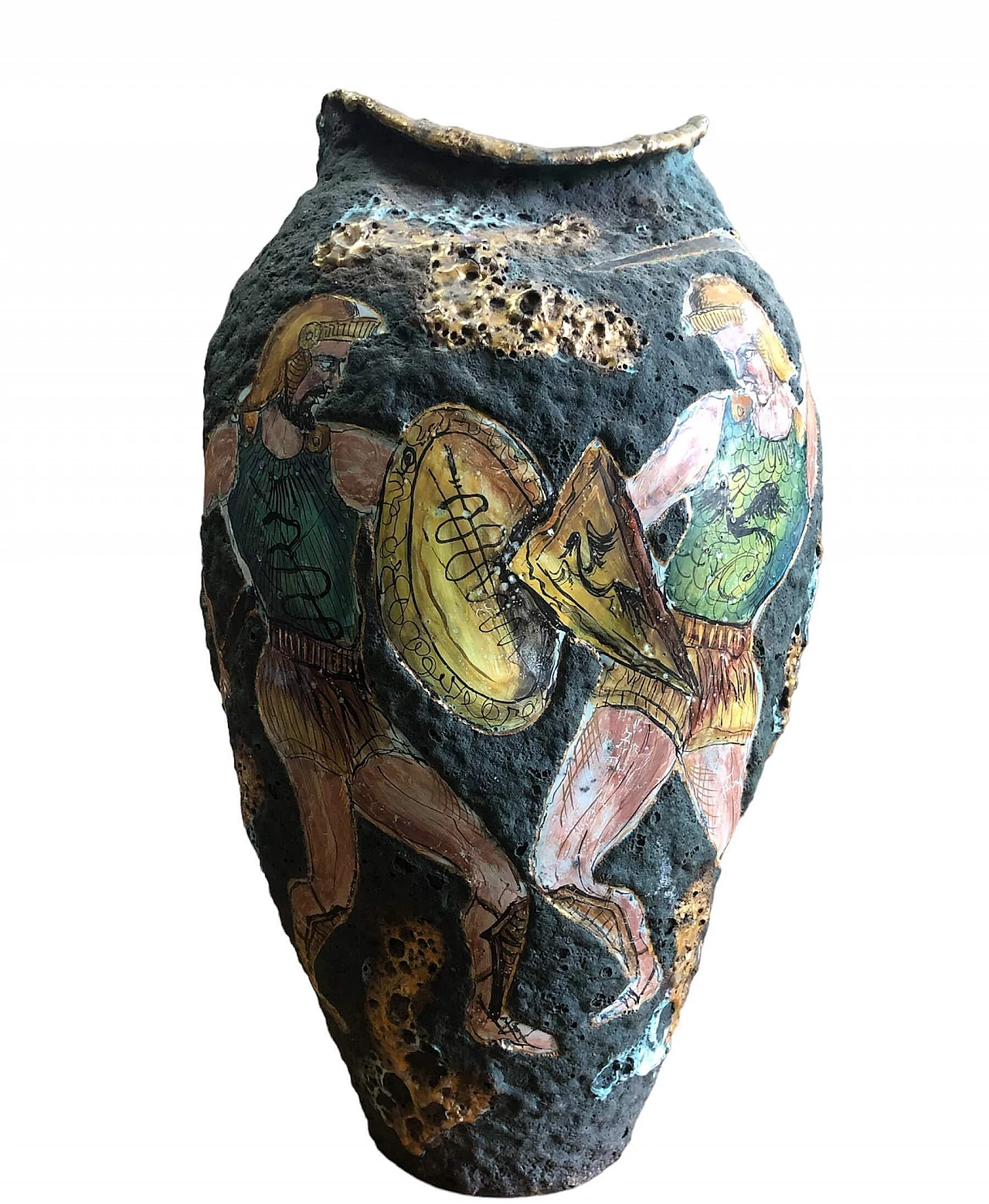 Vaso in ceramica di Italo Casini, anni '50 1