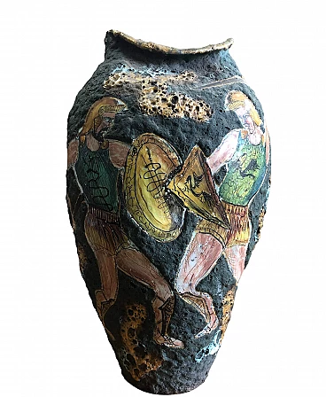 Vaso in ceramica di Italo Casini, anni '50