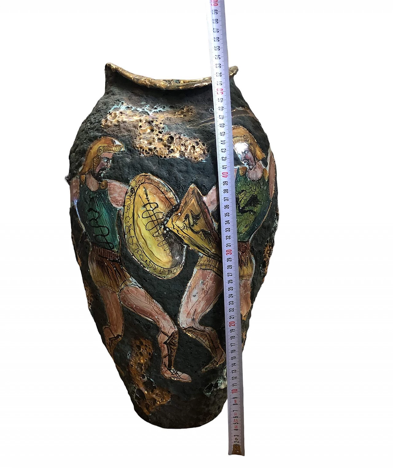 Vaso in ceramica di Italo Casini, anni '50 4