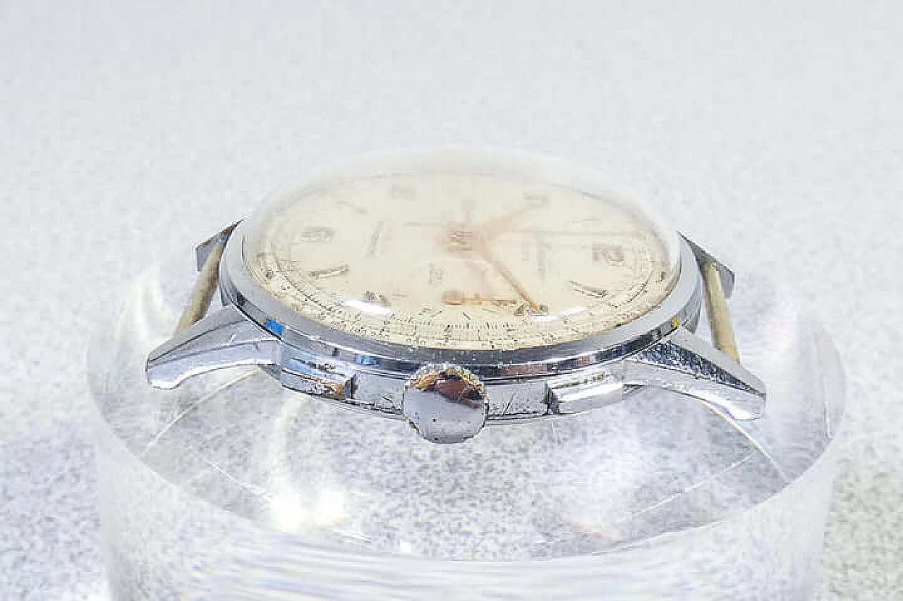 La Martine Landeron 248 wrist chronograph watch, 1960s 9