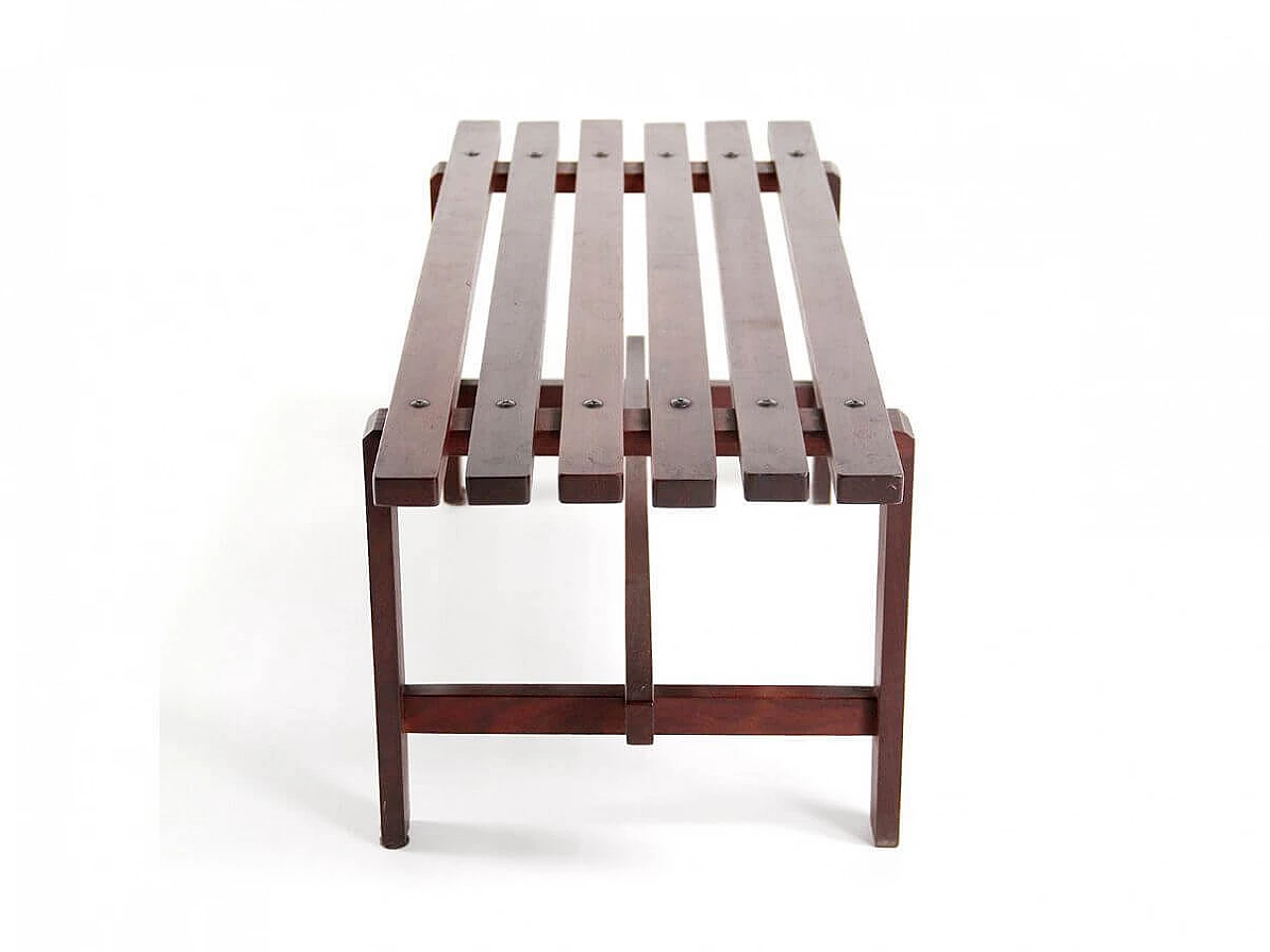 Panca in legno, anni '60 4