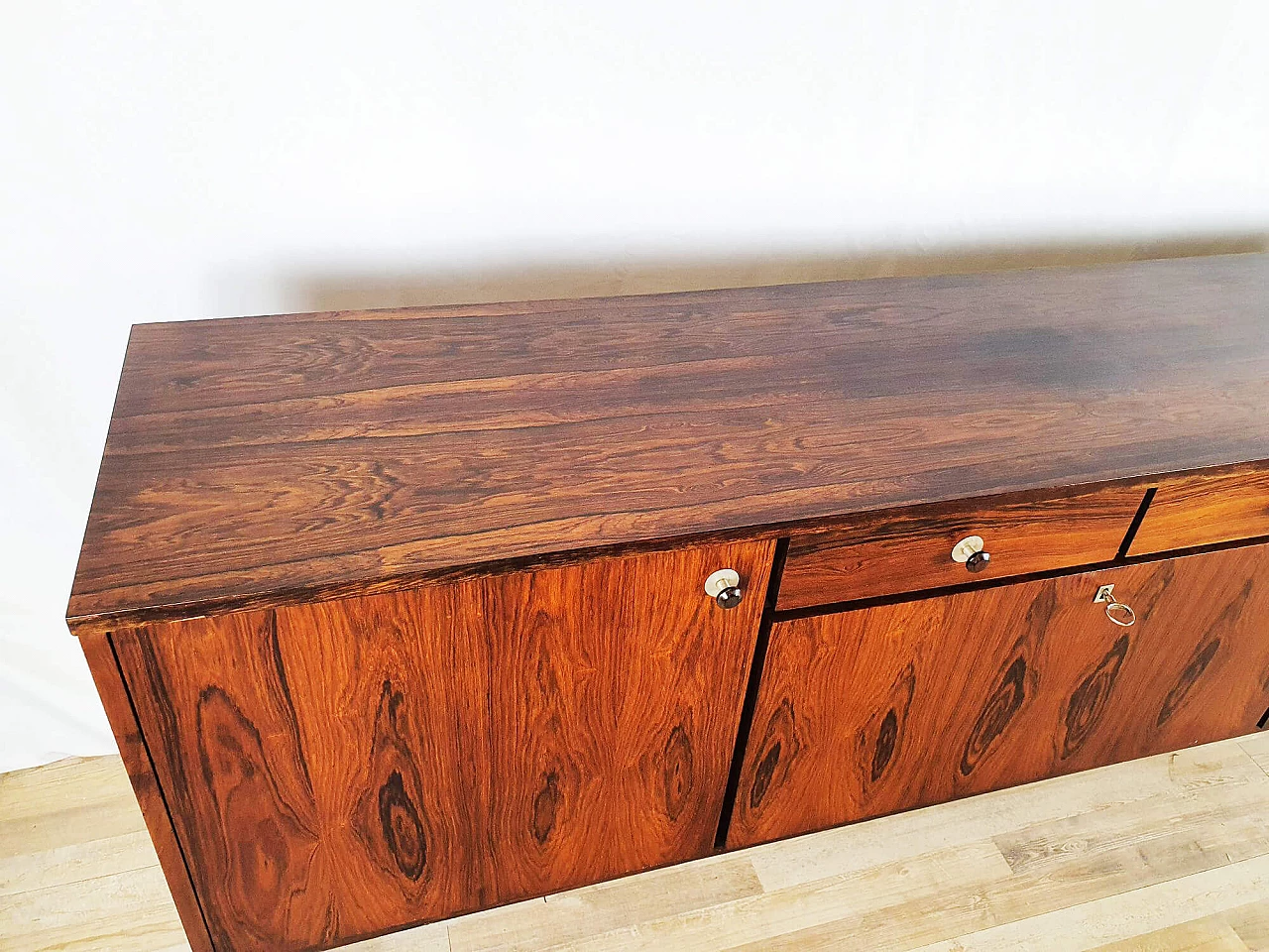 Rosewood sideboard by IMA Mobili, 1970s 4