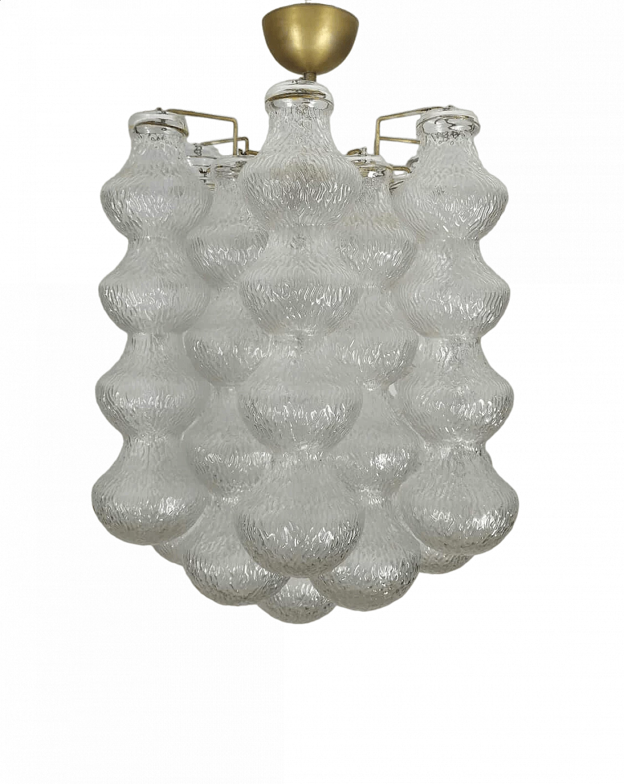 Murano glass chandelier by Seguso, 1960s 11