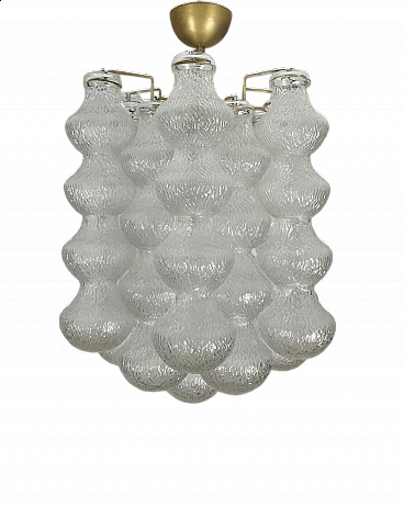 Murano glass chandelier by Seguso, 1960s