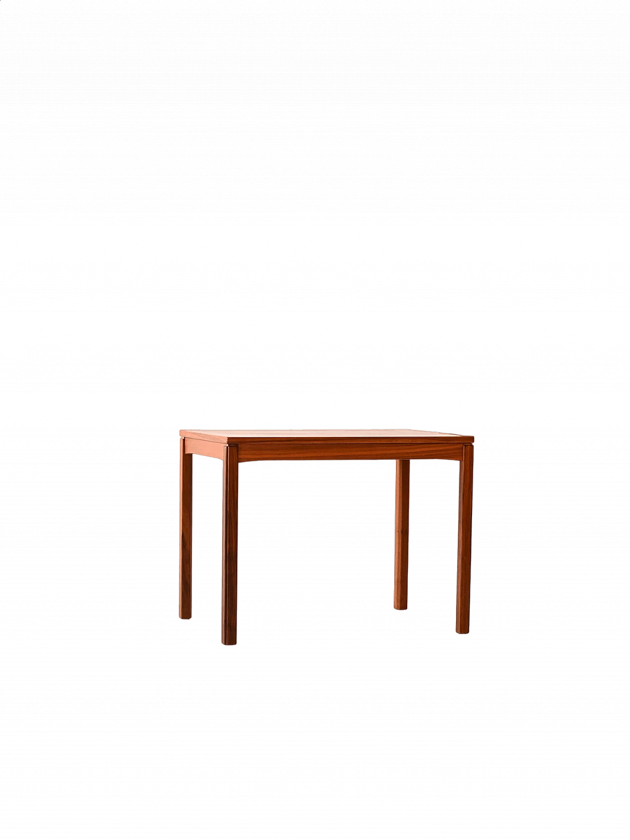 Tavolino scandinavo rettangolare in teak, anni '60 8