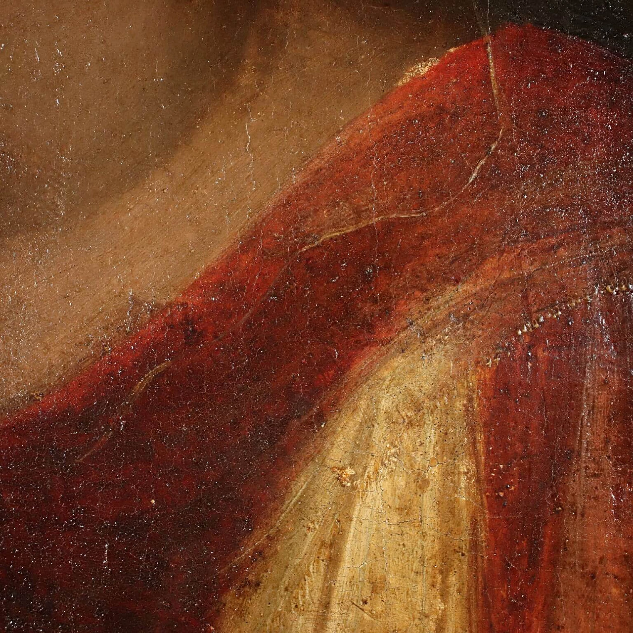 Testa femminile alla maniera di Andrea del Sarto, tempera su tavola, '500 8