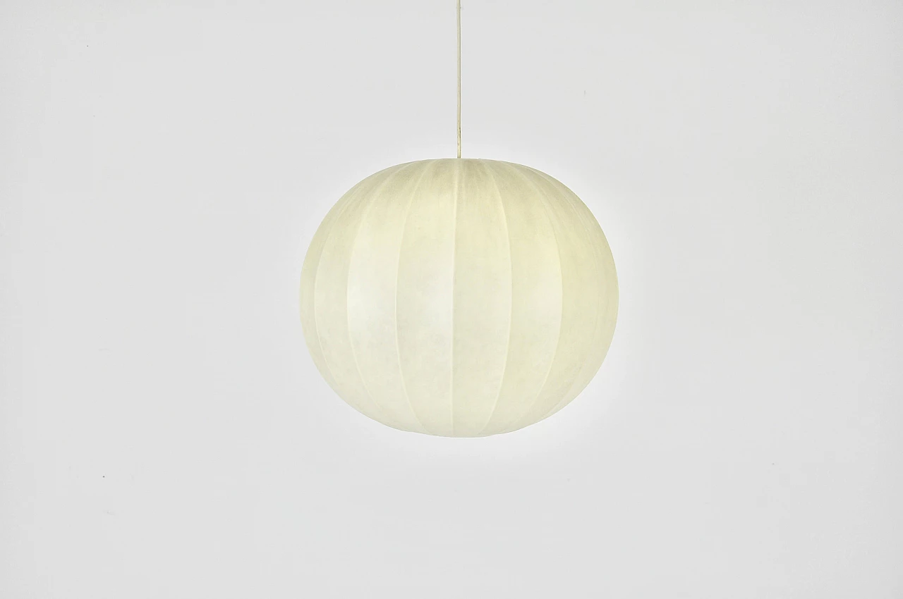 Cocoon hanging lamp by Achille and Pier Giacomo Castiglioni for Flos, 1960s 1