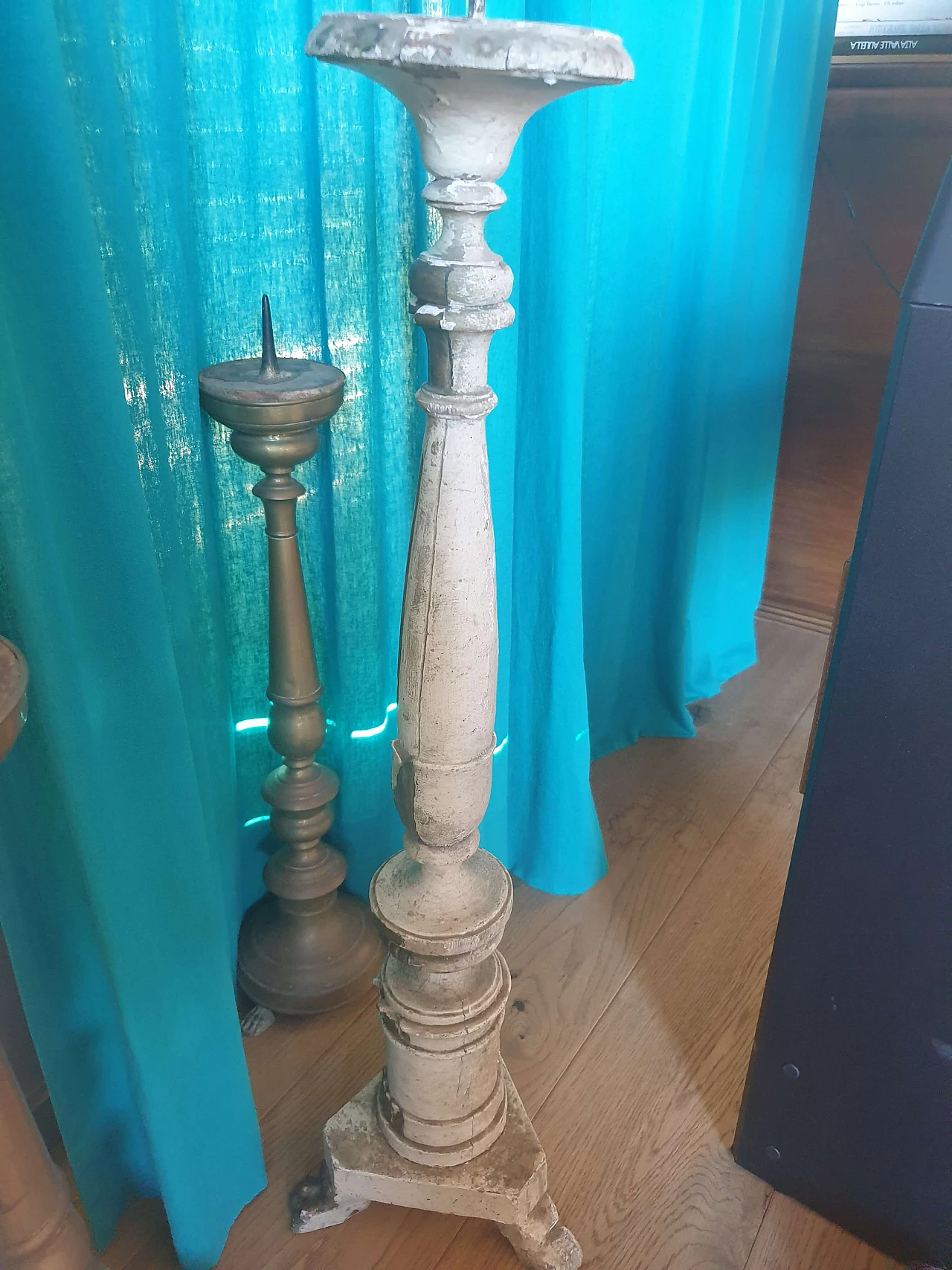 Candeliere in legno, '800 3