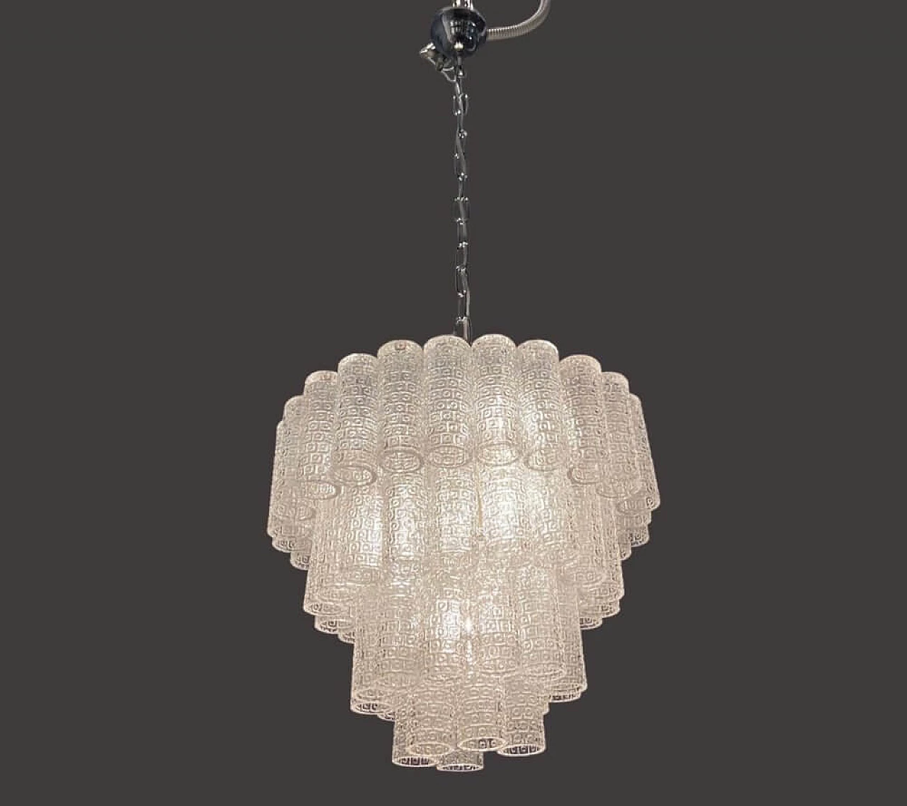 Murano glass chandelier by Toni Zuccheri, 1960s 3