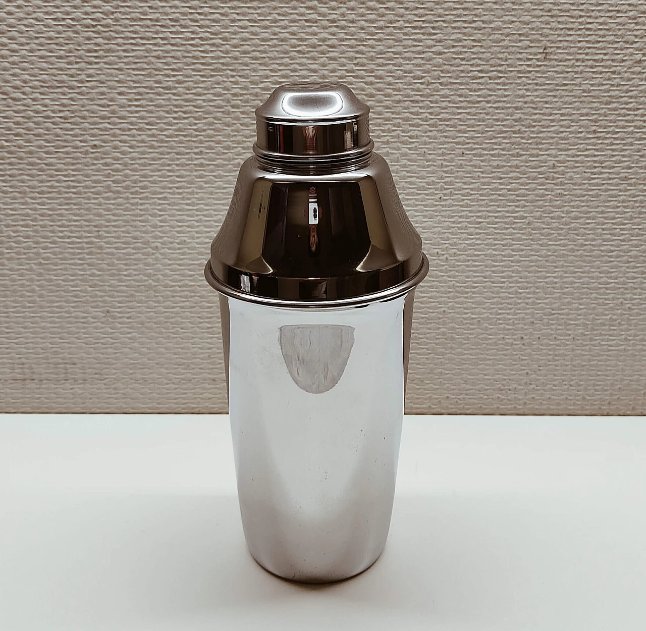 Shaker da cocktail in acciaio inossidabile di Alfra (Alessi), anni '50 1