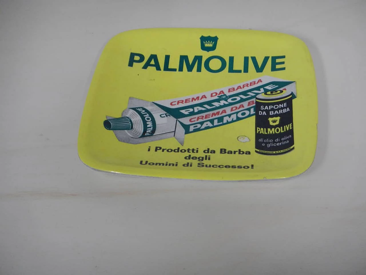 Plastic Palmolive advertising tray, 1960s 1