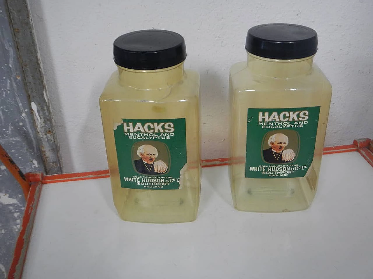 Coppia vasi da negozio Hacks, anni '70 1