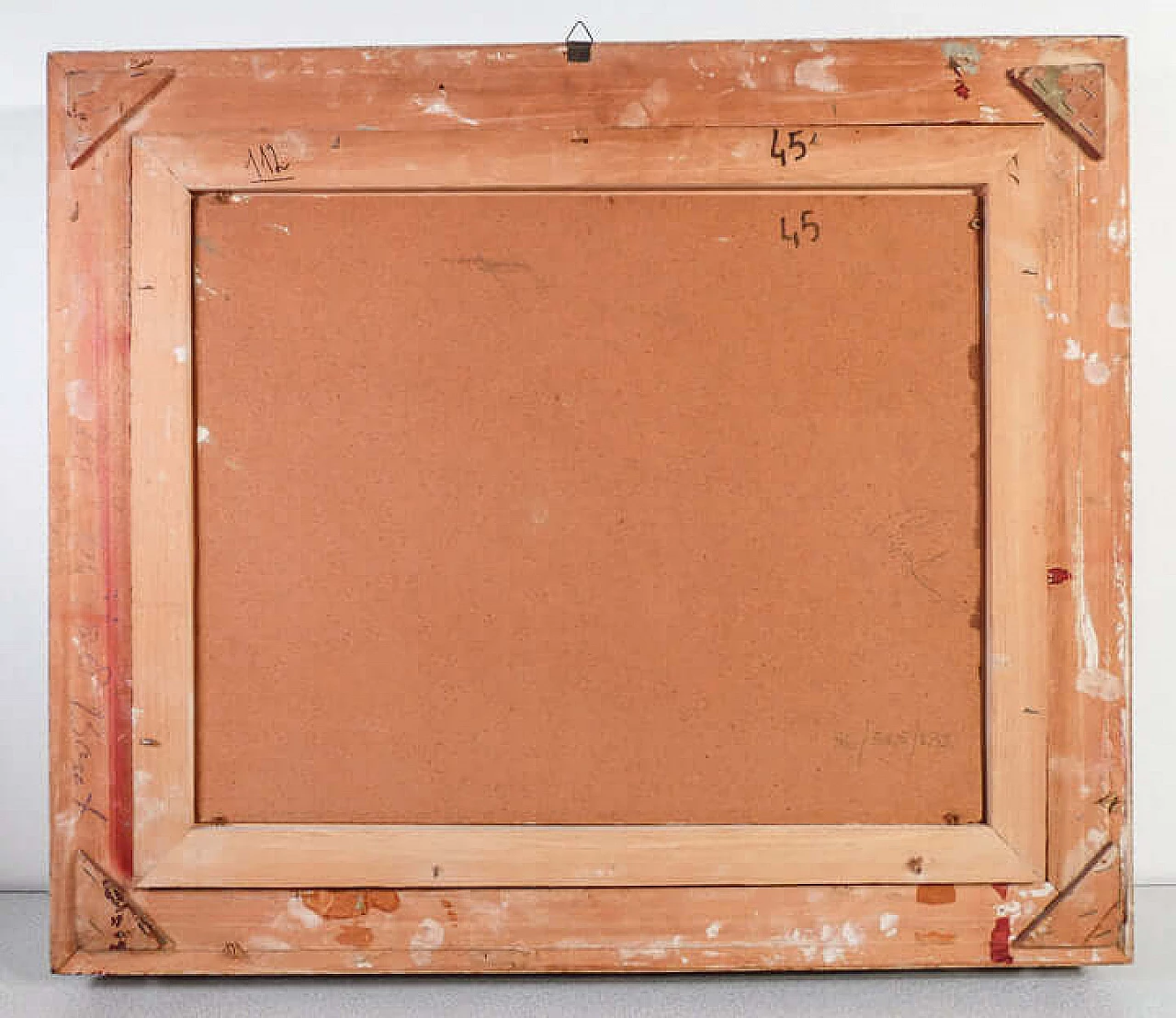 Canal in Venice, oil painting on masonite, 1950s 6