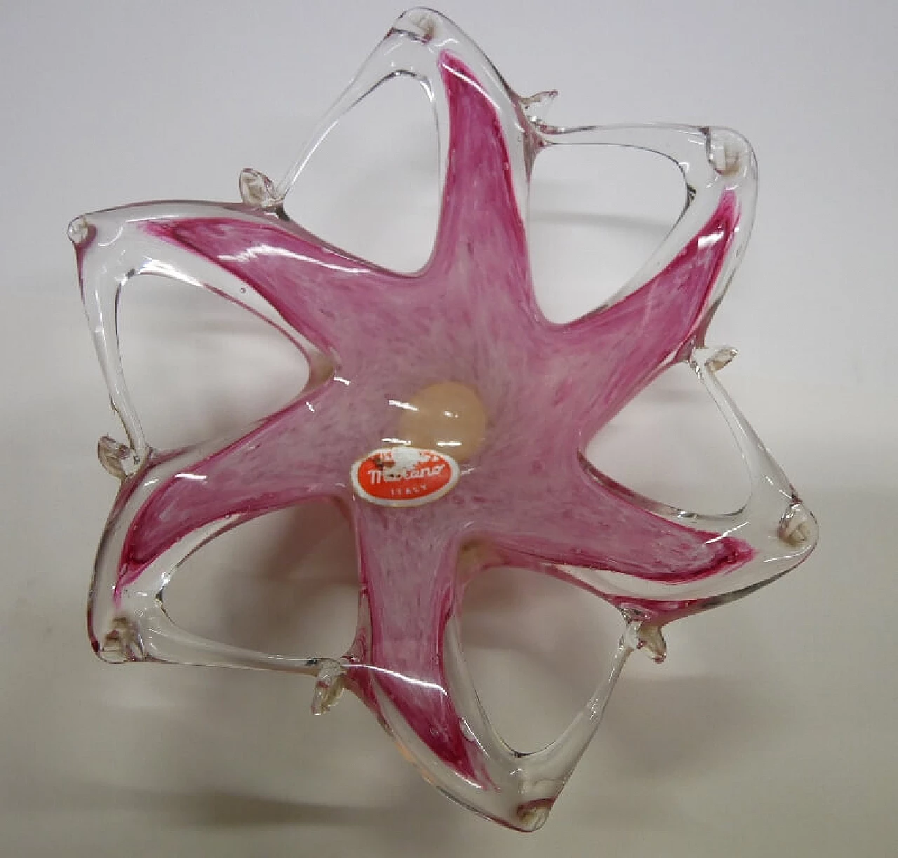 Coloured Murano glass ashtray, 1970s 10