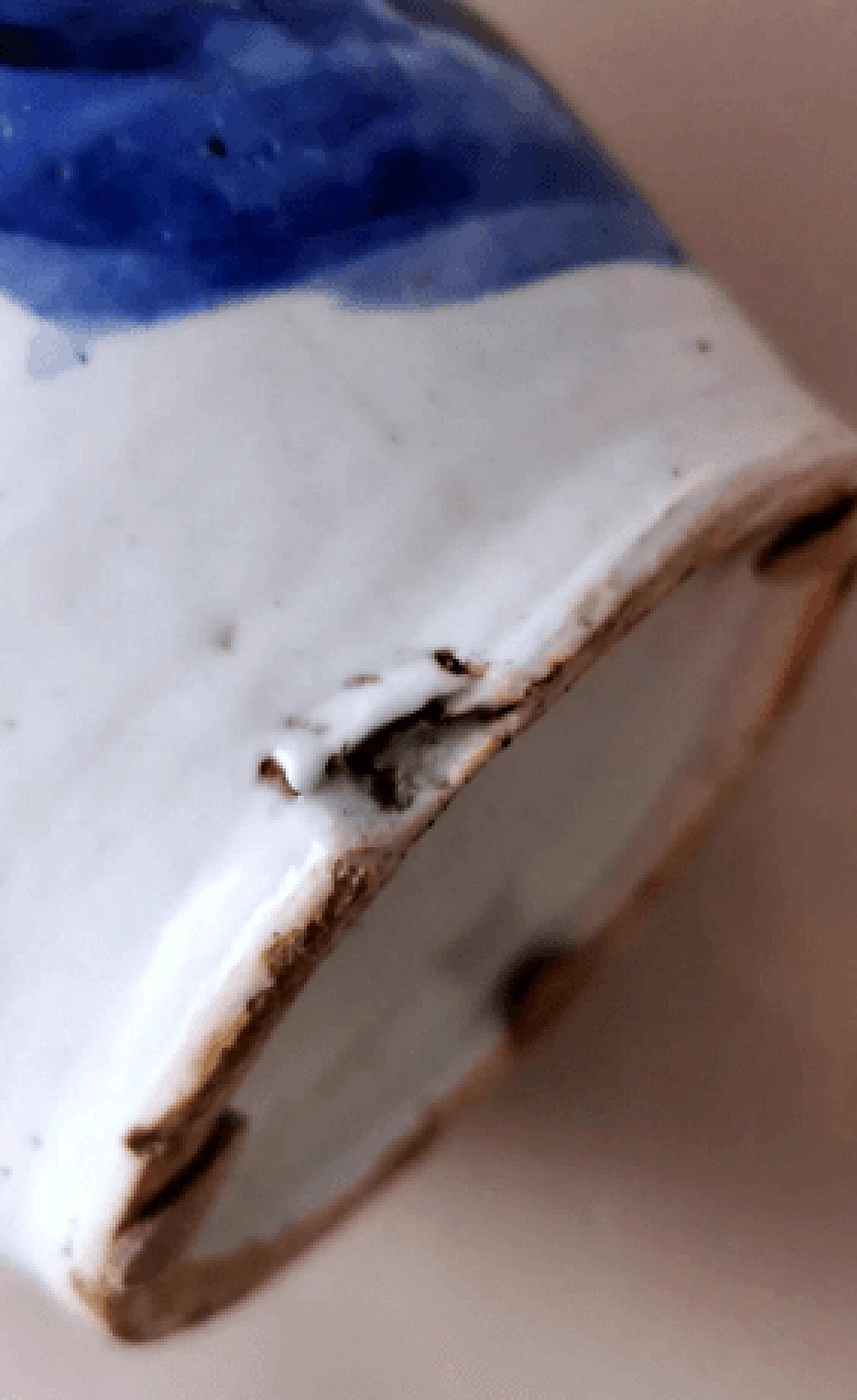 Vaso a balaustro cinese in porcellana con decoro blu cobalto, fine '800 19