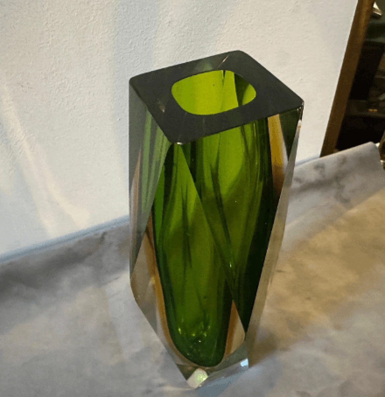 Submerged Murano glass vase by Seguso, 1960s 4