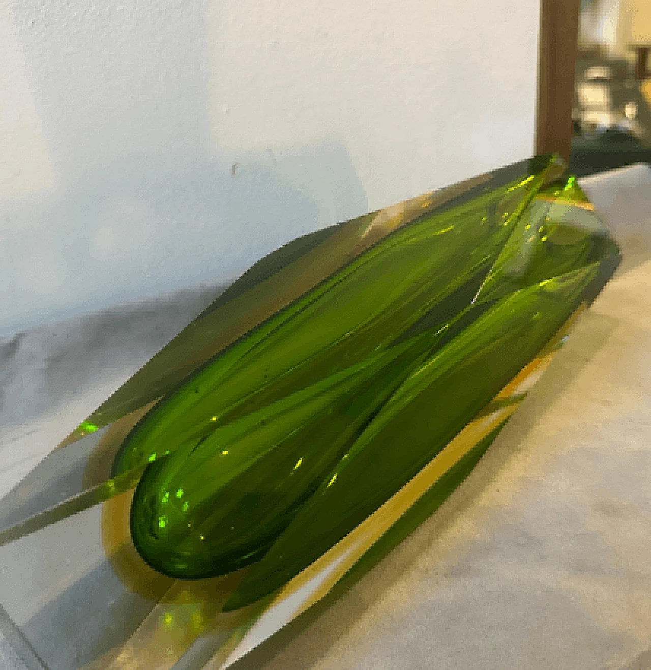 Submerged Murano glass vase by Seguso, 1960s 6