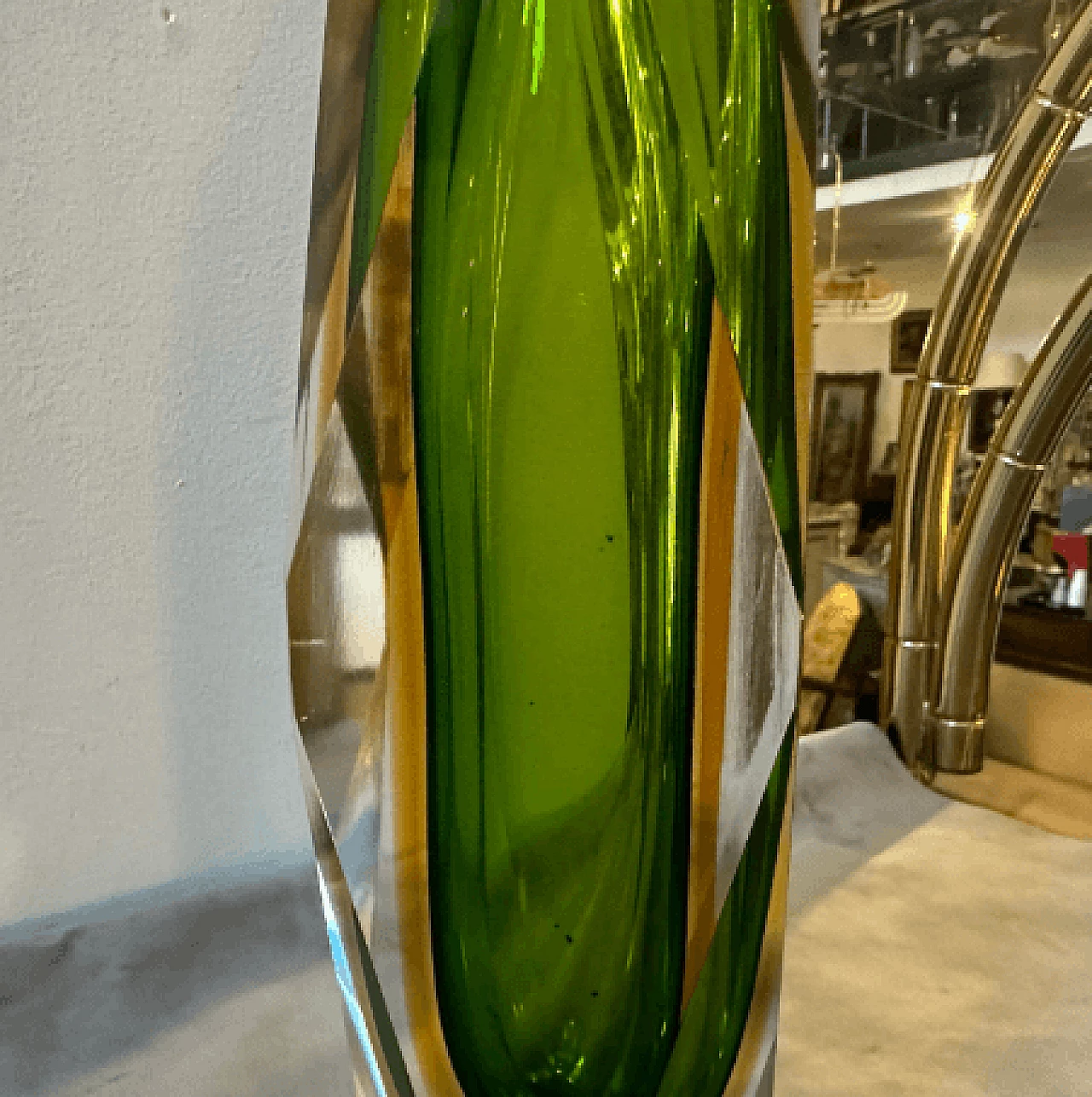 Submerged Murano glass vase by Seguso, 1960s 7