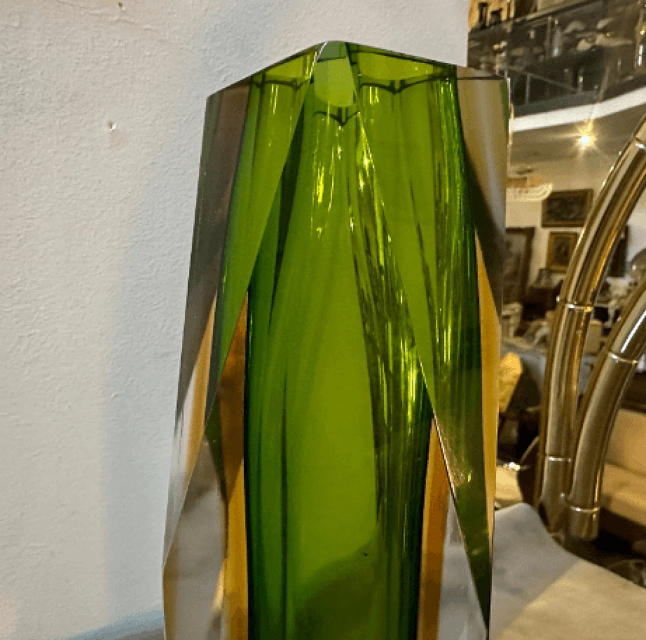 Submerged Murano glass vase by Seguso, 1960s 9