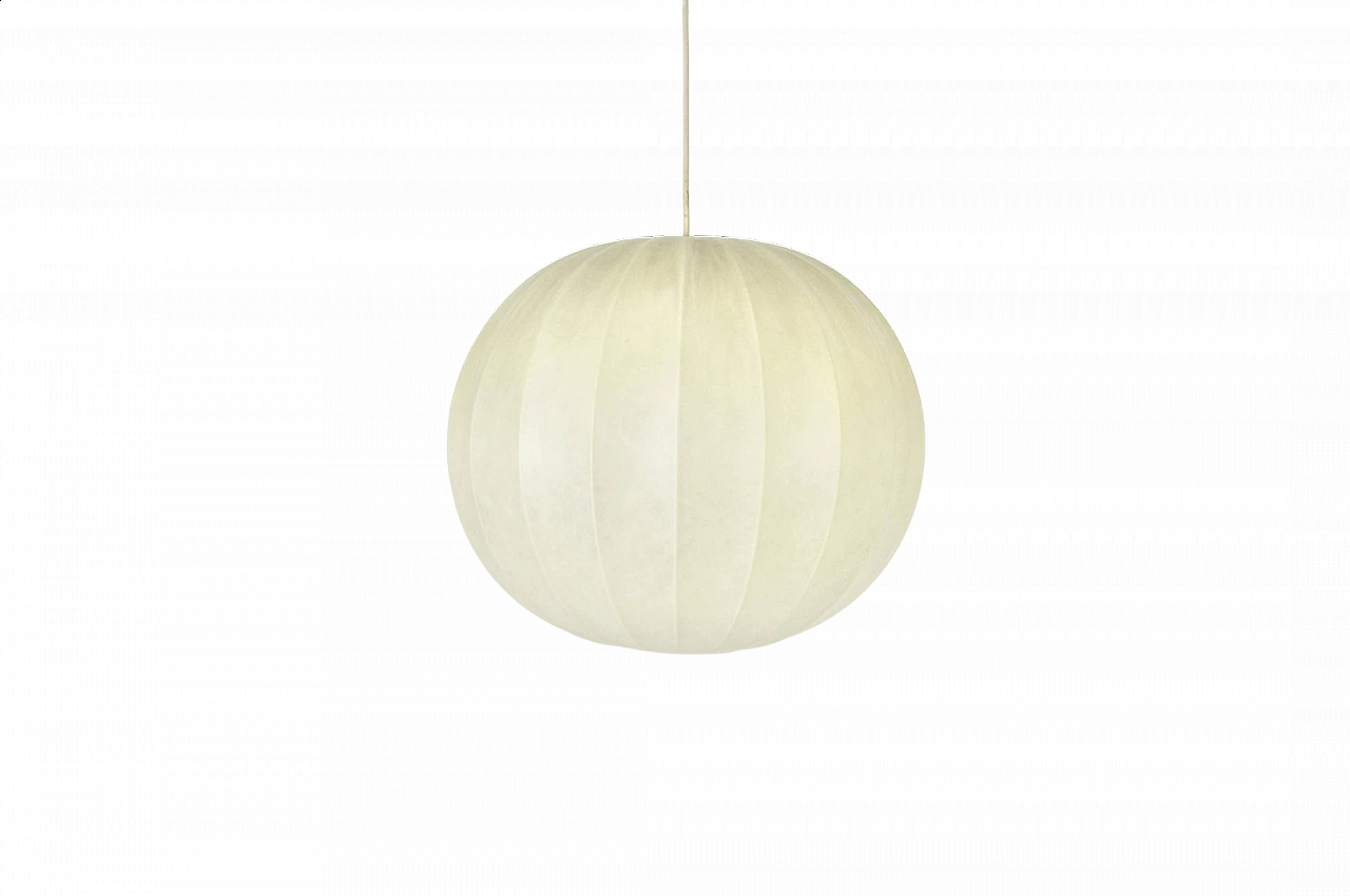 Cocoon hanging lamp by Achille and Pier Giacomo Castiglioni for Flos, 1960s 10