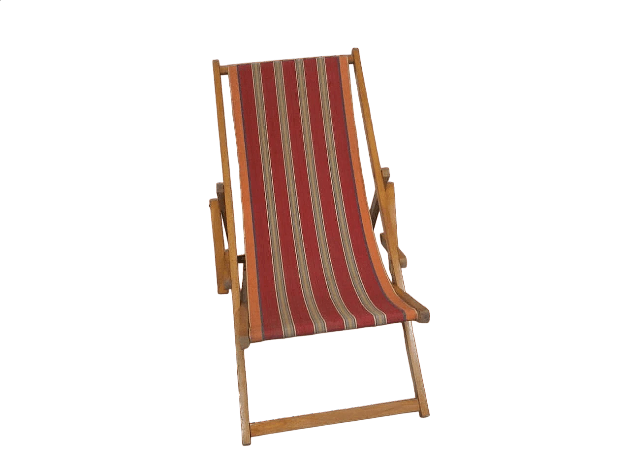 Folding garden deckchair, 1970s 10