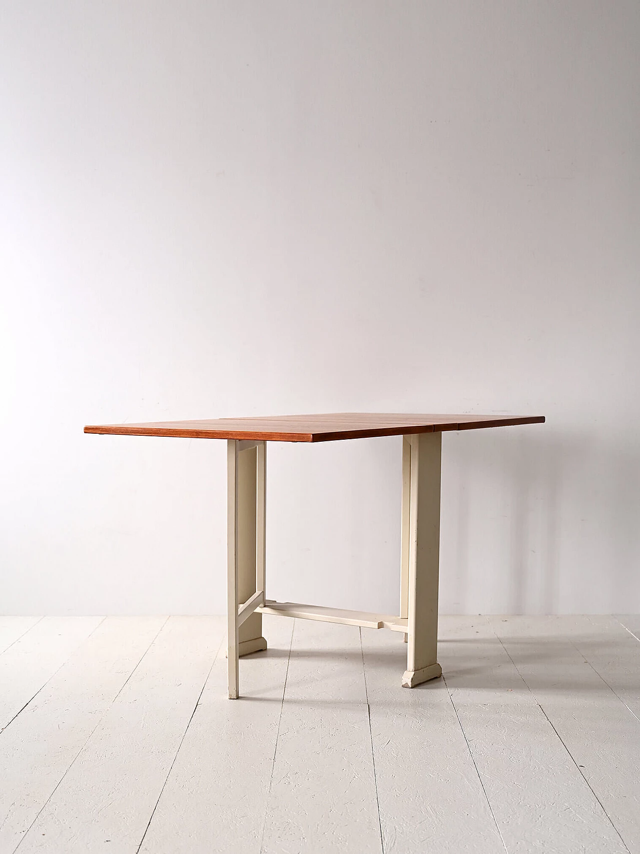 Folding table with teak top by Carl Malmsten, 1960s 5